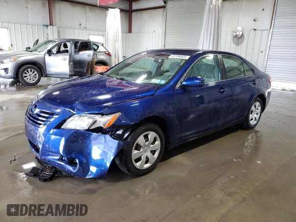 2007 Toyota Camry CE with VIN 4T1BE46K77U022151, listed as a Copart auction lot 55198805 with 118,281 mi miles and Salvage Title. Bid and sale history available at DreamBid. Image 1.