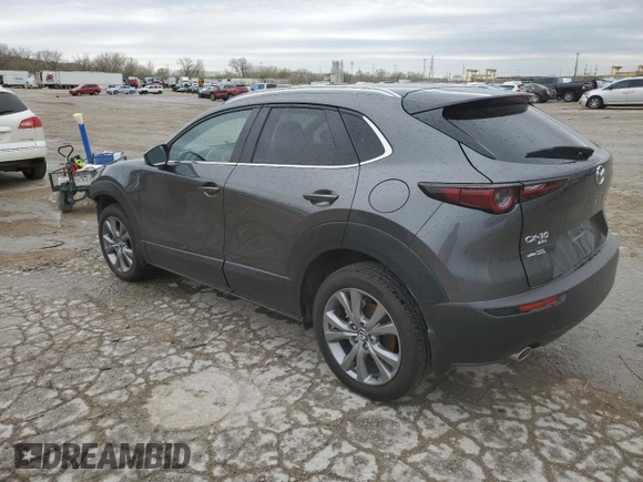 2024 Mazda CX-30 S Carbon Edition with VIN 3MVDMBCM6RM616634, listed as a Copart auction lot 50347385 with 3,001 mi miles and Salvage title. Bid and sale history available at DreamBid. Image 2.