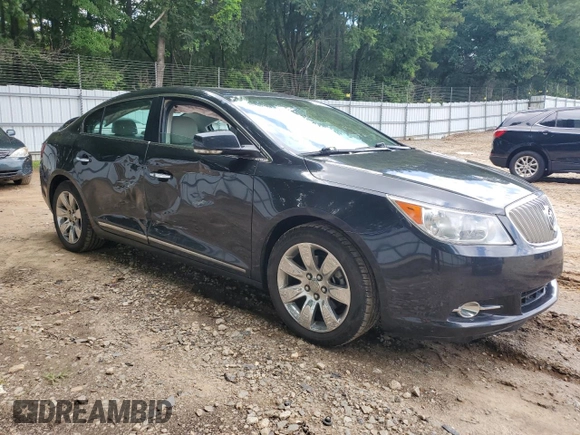 2012 Buick LaCrosse Premium 3 with VIN 1G4GH5E37CF275742, listed as a Copart auction lot 61270815 with 173,085 mi miles and Salvage title. Bid and sale history available at DreamBid. Image 4.