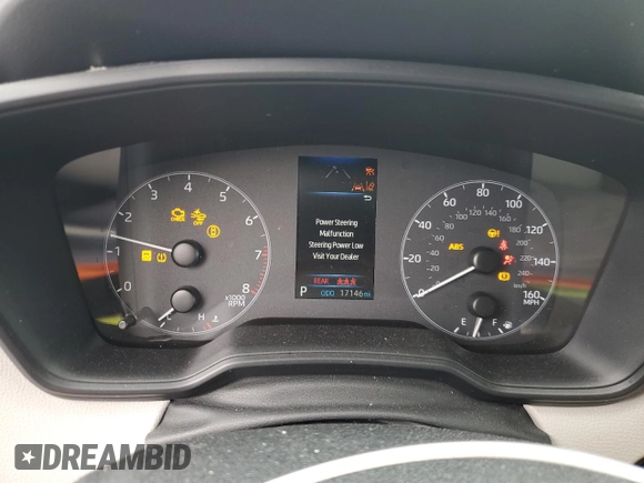 2024 Toyota Corolla Cross LE с VIN 7MUCAAAG8RV079557, выставлен на аукционе Copart как лот 56847465 с пробегом 17 146 миль миль и Списание • Salvage title. История ставок и продаж доступна на DreamBid. Изображение 9.