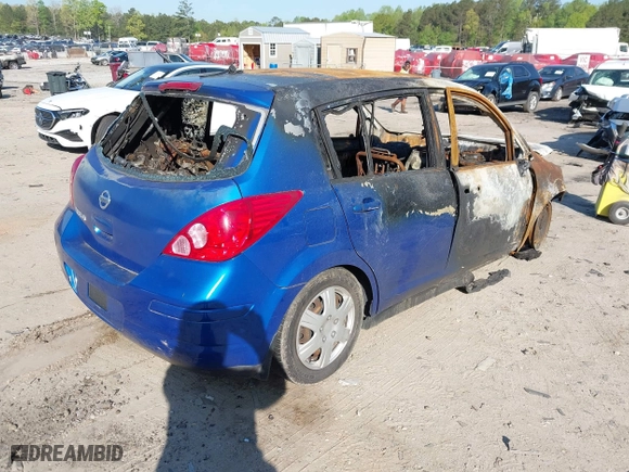 2009 Nissan Versa 1.8 S with VIN 3N1BC13E49L373669, listed as a IAAI auction lot 42028876 with 1 mi miles. Bid and sale history available at carsss.com. Image 4.