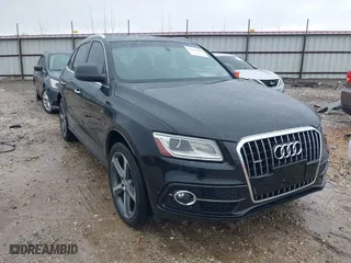 2015 Audi Q5 Premium Plus with VIN WA1DGAFP7FA008259, listed as a IAAI auction lot 41461670 with 127,986 mi miles. Bid and sale history available at carsss.com. Image 1.