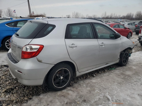 2010 Toyota Matrix with VIN 2T1KU4EE9AC398907, listed as a Copart auction lot 43087725 with 0 mi miles and Clean Title. Bid and sale history available at carsss.com. Image 3.