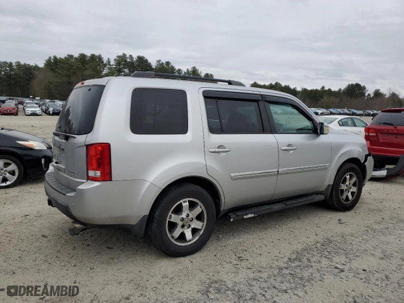 2010 Honda Pilot Touring with VIN 5FNYF4H80AB019282, listed as a Copart auction lot 50221185 with 158,563 mi miles and Clean Title. Bid and sale history available at carsss.com. Image 3.