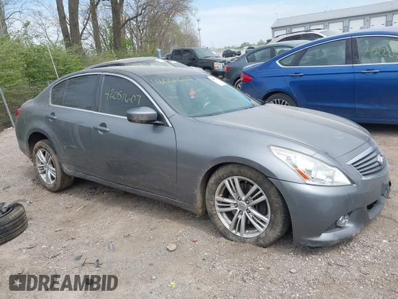 2012 Infiniti G25 x с VIN JN1DV6ARXCM860314, выставлен на аукционе IAAI как лот 42051607 с пробегом 132 598 миль миль и . История ставок и продаж доступна на DreamBid. Изображение 1.