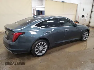 2022 Cadillac CT5 Premium Luxury z VIN 1G6DT5RK1N0121138, wystawiony jako Copart lot #47370475 z przebiegiem 68 567 mil mil oraz Szkody całkowita. Historia ofert i sprzedaży dostępna na DreamBid. Obrazek 3.