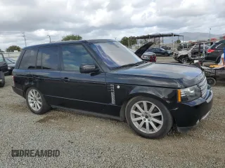 2012 Land Rover Range Rover SC z VIN SALMF1E43CA387569, wystawiony jako Copart lot #51148415 z przebiegiem 127 914 mil mil oraz Czysty tytuł • Clean title. Historia ofert i sprzedaży dostępna na DreamBid. Obrazek 4.