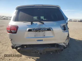 2020 Toyota Sequoia SR5 with VIN 5TDBY5G16LS180065, listed as a Copart auction lot 85487764 with 53,499 mi miles and Salvage Title. Bid and sale history available at carsss.com. Image 6.