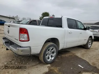 2022 Ram 1500 Lone Star with VIN 1C6SRFFT8NN361352, listed as a Copart auction lot 43051805 with 46,734 mi miles and Salvage title. Bid and sale history available at DreamBid. Image 3.