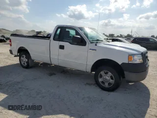 2007 Ford F-150 XL with VIN 1FTRF12237NA36210, listed as a Copart auction lot 53403445 with 153,202 mi miles and Clean Title. Bid and sale history available at carsss.com. Image 4.