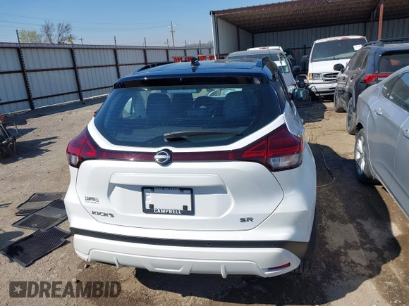 2023 Nissan Kicks SR with VIN 3N1CP5DV7PL541915, listed as a IAAI auction lot 41891404 with 12,264 mi miles. Bid and sale history available at carsss.com. Image 17.