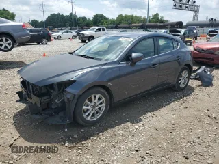 2016 Mazda 3 i Touring with VIN 3MZBM1M77GM313903, listed as a Copart auction lot 60373205 with 83,980 mi miles and Salvage title. Bid and sale history available at DreamBid. Image 1.