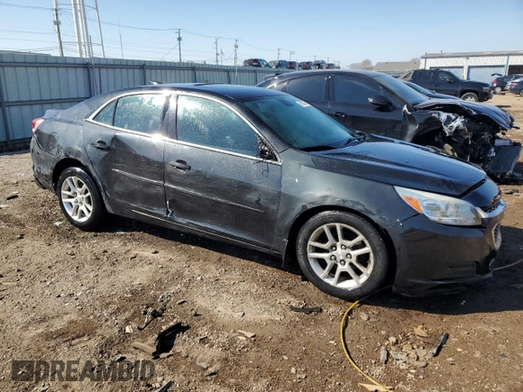 2015 Chevrolet Malibu LT with VIN 1G11C5SL2FF268711, listed as a Copart auction lot 48695495 with 74,184 mi miles and Salvage Title. Bid and sale history available at DreamBid. Image 4.