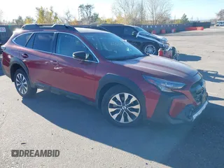 2024 Subaru Outback Limited z VIN 4S4BTANC8R3111136, wystawiony jako IAAI lot #40354926 z przebiegiem 20 687 mil mil oraz . Historia ofert i sprzedaży dostępna na DreamBid. Obrazek 1.