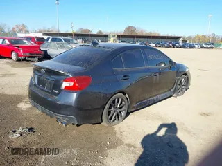 2018 Subaru WRX Premium with VIN JF1VA1C67J8801669, listed as a IAAI auction lot 40756560 with 107,472 mi miles. Bid and sale history available at carsss.com. Image 4.