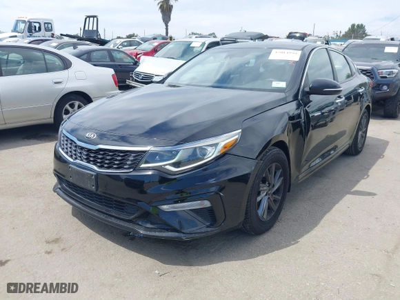 2019 Kia Optima S with VIN 5XXGT4L34KG296953, listed as a IAAI auction lot 42014999 with 64,968 mi miles. Bid and sale history available at carsss.com. Image 17.