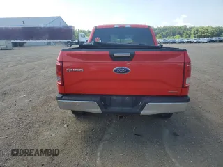 2016 Ford F-150 XLT with VIN 1FTFW1EF6GKF36428, listed as a Copart auction lot 62165295 with 183,424 mi miles and Salvage title. Bid and sale history available at DreamBid. Image 6.