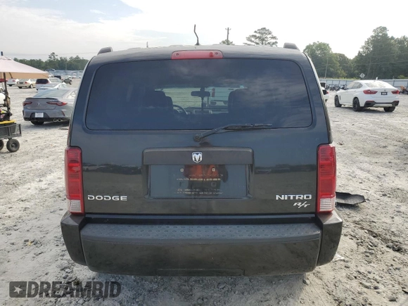 2008 Dodge Nitro R/T with VIN 1D8GU58658W124462, listed as a Copart auction lot 68324264 with 151,789 mi miles and Salvage Title. Bid and sale history available at DreamBid. Image 6.