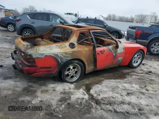 1986 Porsche 944 z VIN WP0AA0958GN152718, wystawiony jako Copart lot #49056775 z przebiegiem Nie podano mil oraz Szkoda całkowita • Salvage title. Historia ofert i sprzedaży dostępna na DreamBid. Obrazek 3.
