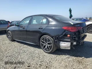 2023 Mercedes-Benz C 300 with VIN W1KAF4GB9PR137368, listed as a Copart auction lot 49847045 with 18,452 mi miles and Salvage Title. Bid and sale history available at carsss.com. Image 2.