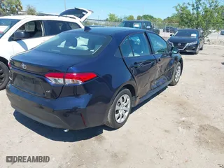 2024 Toyota Corolla LE with VIN 5YFB4MDE6RP092163, listed as a IAAI auction lot 41895442 with 19,345 mi miles. Bid and sale history available at carsss.com. Image 4.