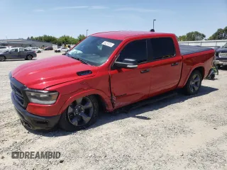 2022 Ram 1500 Big Horn with VIN 1C6RRFFG4NN245437, listed as a Copart auction lot 59237015 with 29,611 mi miles and Salvage title. Bid and sale history available at DreamBid. Image 1.