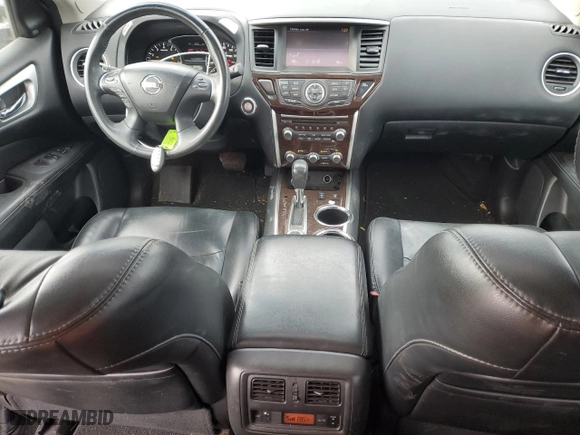 2015 Nissan Pathfinder SV with VIN 5N1AR2MM2FC687648, listed as a Copart auction lot 83905724 with 95,950 mi miles and Salvage Title. Bid and sale history available at carsss.com. Image 8.