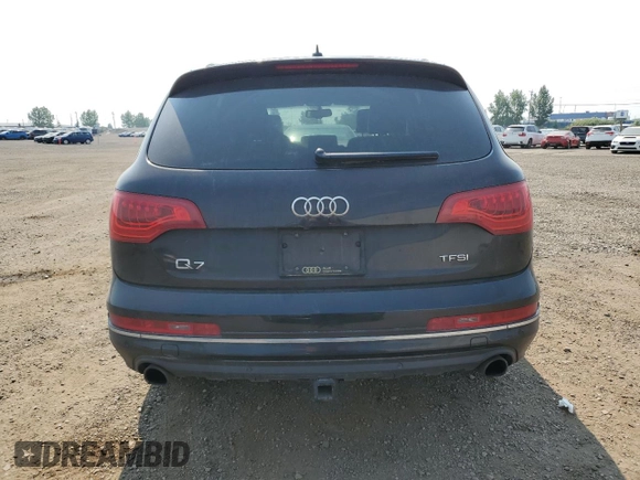 2015 Audi Q7 3.0L with VIN WA1CGCFE6FD026921, listed as a Copart auction lot 63075184 with 96,152 mi miles and Salvage Title. Bid and sale history available at carsss.com. Image 6.