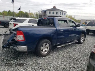2020 Ram 1500 Big Horn with VIN 1C6RRFFG9LN314443, listed as a Copart auction lot 55837055 with 44,887 mi miles and Salvage title. Bid and sale history available at DreamBid. Image 3.