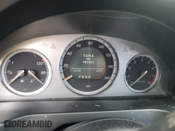 2008 Mercedes-Benz C 350 Sport with VIN WDDGF56X98R030478, listed as a Copart auction lot 48744965 with 181,423 mi miles and Salvage Title. Bid and sale history available at DreamBid. Image 9.