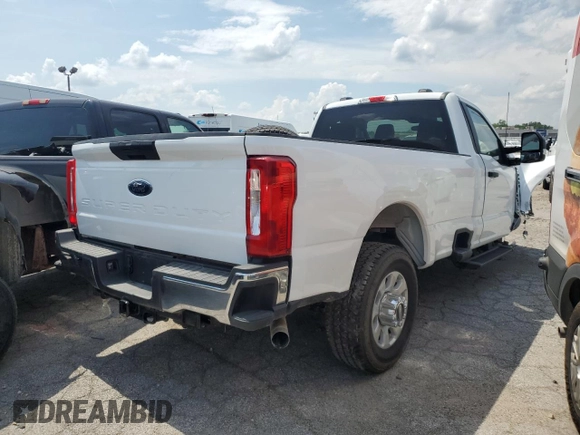 2024 Ford F-350 XL with VIN 1FTRF3BN4REF47739, listed as a Copart auction lot 55685555 with 4,103 mi miles and Salvage title. Bid and sale history available at DreamBid. Image 3.