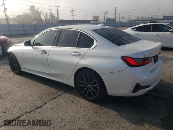 2019 BMW 3 Series 330i with VIN WBA5R1C56KFH02347, listed as a Copart auction lot 83674694 with 83,528 mi miles and Salvage Title. Bid and sale history available at carsss.com. Image 2.