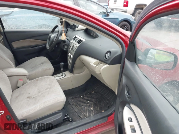 2007 Toyota Yaris with VIN JTDBT923471023278, listed as a IAAI auction lot 41954747 with 230,180 mi miles. Bid and sale history available at carsss.com. Image 5.