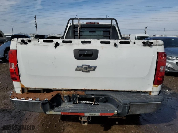 2007 Chevrolet Silverado 1500 Work Truck with VIN 1GCEC14C87E587925, listed as a Copart auction lot 46508345 with 209,714 mi miles and Clean Title. Bid and sale history available at carsss.com. Image 6.
