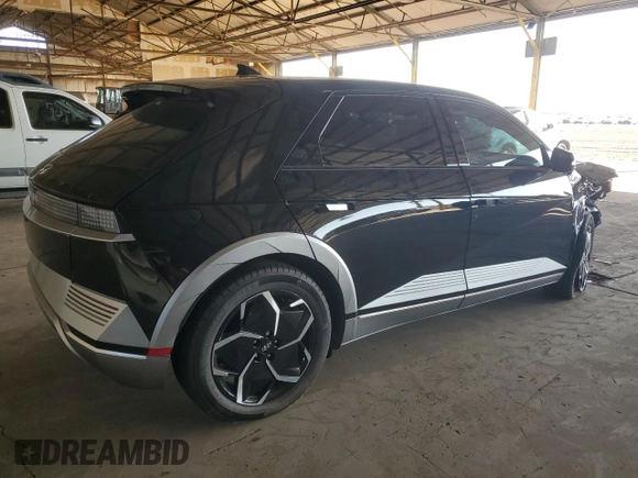 2023 Hyundai Ioniq 5 Limited with VIN KM8KR4AE9PU231123, listed as a Copart auction lot 71891134 with 12,412 mi miles and Salvage title. Bid and sale history available at DreamBid. Image 3.