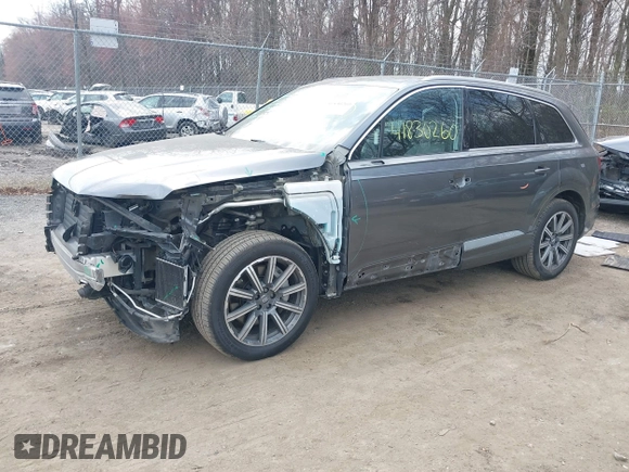 2019 Audi Q7 Premium Plus с VIN WA1LAAF7XKD020928, выставлен на аукционе IAAI как лот 41830260 с пробегом 91 157 миль миль и . История ставок и продаж доступна на DreamBid. Изображение 17.