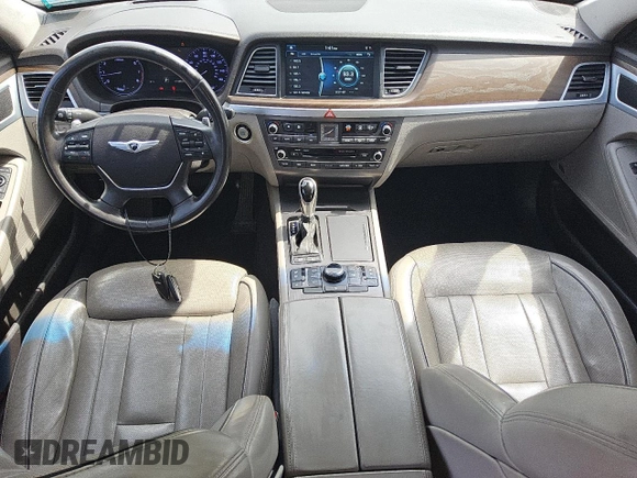 2015 Hyundai Genesis 3.8L z VIN KMHGN4JE5FU074903, wystawiony jako Copart lot #53619665 z przebiegiem 117 386 mil mil oraz Czysty tytuł • Clean title. Historia ofert i sprzedaży dostępna na DreamBid. Obrazek 8.