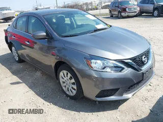 2019 Nissan Sentra S with VIN 3N1AB7AP0KY262079, listed as a IAAI auction lot 42055590 with 102,608 mi miles. Bid and sale history available at carsss.com. Image 1.