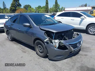 2016 Nissan Versa S Plus with VIN 3N1CN7APXGL857803, listed as a IAAI auction lot 42139436 with 187,251 mi miles. Bid and sale history available at carsss.com. Image 1.