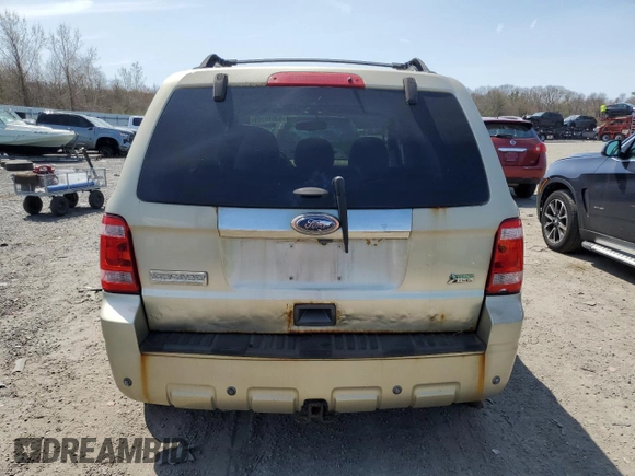 2012 Ford Escape Limited с VIN 1FMCU9EG1CKC74274, выставлен на аукционе Copart как лот 53585165 с пробегом 127 564 миль миль и На запчасти • Non repairable. История ставок и продаж доступна на DreamBid. Изображение 6.