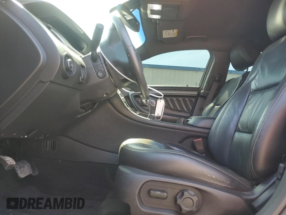 2015 Ford Taurus SEL with VIN 1FAHP2E87FG208522, listed as a Copart auction lot 46700095 with 97,439 mi miles and Salvage title. Bid and sale history available at DreamBid. Image 7.