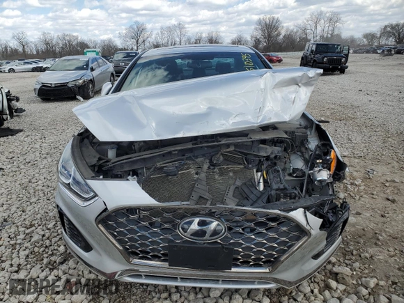 2018 Hyundai Sonata Sport Plus with VIN 5NPE34AF8JH715717, listed as a Copart auction lot 50510395 with 65,931 mi miles and Salvage Title. Bid and sale history available at DreamBid. Image 5.