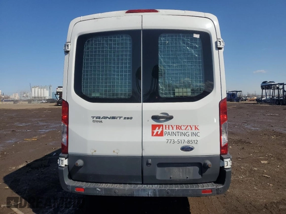 2016 Ford Transit Cargo with VIN 1FTYR2CM7GKA50881, listed as a Copart auction lot 51495455 with 106,360 mi miles and Salvage Title. Bid and sale history available at DreamBid. Image 10.