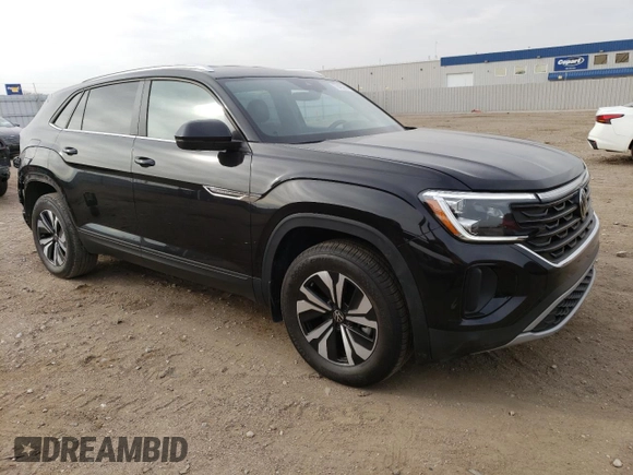 2024 Volkswagen Atlas SE with VIN 1V2LE2CA7RC210281, listed as a Copart auction lot 78423614 with 9,363 mi miles and Salvage title. Bid and sale history available at DreamBid. Image 4.