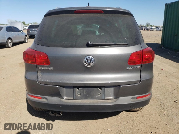2013 Volkswagen Tiguan SE with VIN WVGAV7AX7DW018388, listed as a Copart auction lot 56188045 with 98,066 mi miles and Salvage title. Bid and sale history available at DreamBid. Image 6.