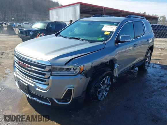 2023 GMC Acadia SLT with VIN 1GKKNUL49PZ213426, listed as a IAAI auction lot 41725515 with 38,038 mi miles and . Bid and sale history available at DreamBid. Image 2.