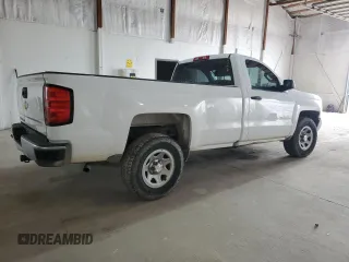 2018 Chevrolet Silverado 1500 Work Truck with VIN 1GCNCNEC8JZ904561, listed as a Copart auction lot 45164235 with 138,354 mi miles and Salvage Title. Bid and sale history available at DreamBid. Image 3.