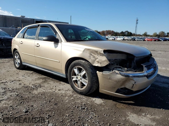 2005 Chevrolet Malibu Maxx LS with VIN 1G1ZT62815F296678, listed as a Copart auction lot 80040974 with 238,371 mi miles and Salvage Title. Bid and sale history available at carsss.com. Image 4.