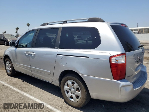 2006 Kia Sedona LX with VIN KNDMB233166078323, listed as a Copart auction lot 60902594 with 273,410 mi miles and Clean Title. Bid and sale history available at carsss.com. Image 2.