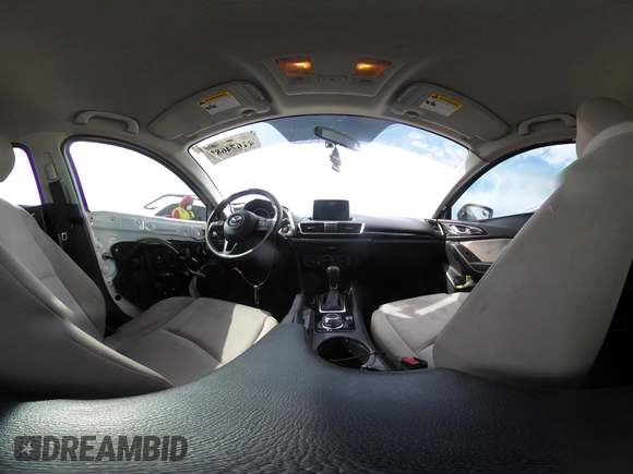 2015 Mazda 3 i Sport with VIN 3MZBM1U75FM234051, listed as a IAAI auction lot 41674687 with 101,470 mi miles and . Bid and sale history available at carsss.com. Image 19.